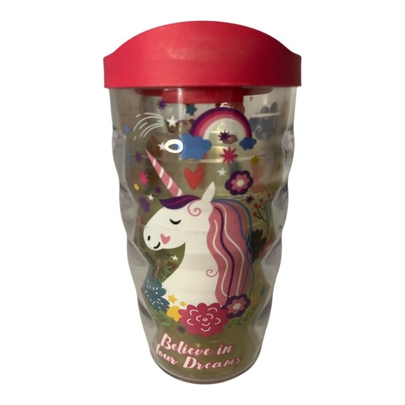 Believe in Unicorn / Believe in Your Dreams” 5.5" Insulated Tumbler with Dark Pi - Picture 1 of 3